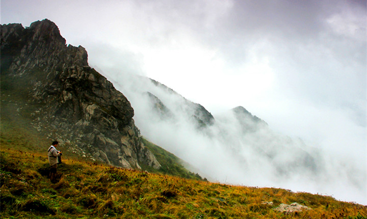 终南山秦楚古道秋色