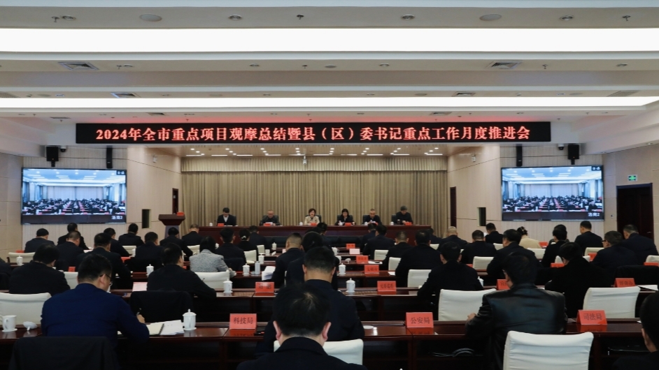 2024年商洛市重点项目观摩测评结果出炉